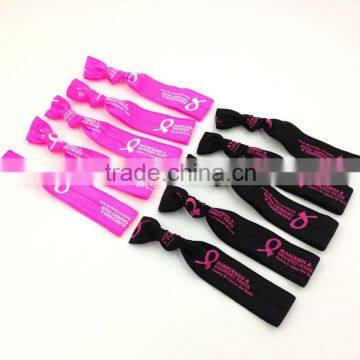 3/4 inch Custom Print Fold Over Elastic Hair Band