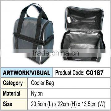 Nylon Zipper Cooler Carry Bag