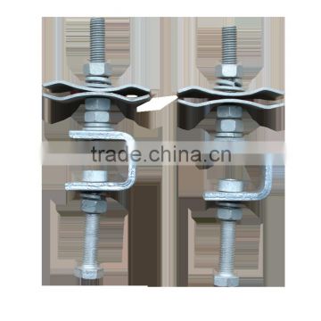 China good quality welding type Down Lead Clamp For Tower And Pole