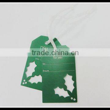 OEM Production Quality Paper Hang Tags For Clothes Garment Swing Tags