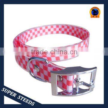 TPU cat collar in plaid color