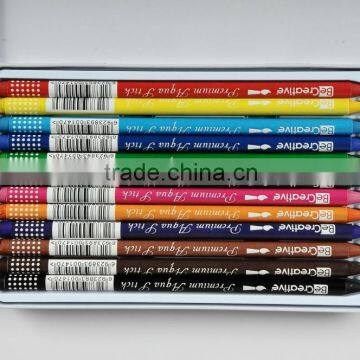 High Quality watercolour sticks,sets of 12/24/36/48/120 colors,wood free water colour pencil