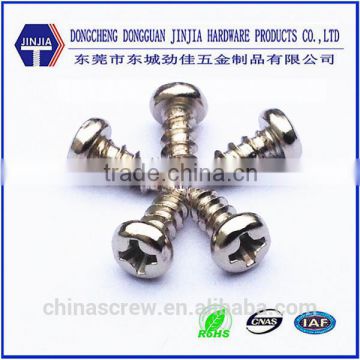 metric M2 PH pan head pan head micro tapping screw