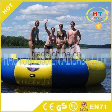 New Round Water Air Bouncer With Spring Structure Inflatable Water Trampoline for Sale photo-6
