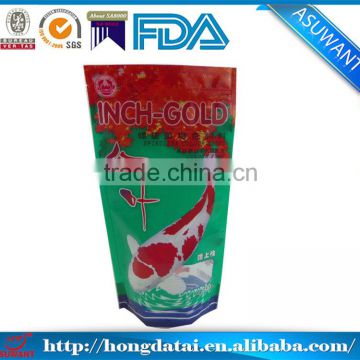 custom printed fish food packing material