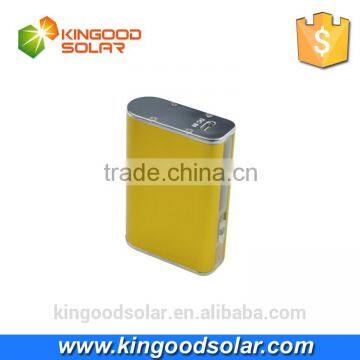 2016 Best Ultra-thin Metal Power Bank With Led Lights Flashlights Portable Pocket Rohs Power Bank 5600mah photo-2