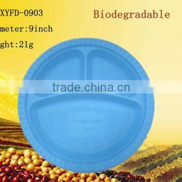 Cornstarch Biodegradable Disposable Dinnerware Plastic Plates photo-2