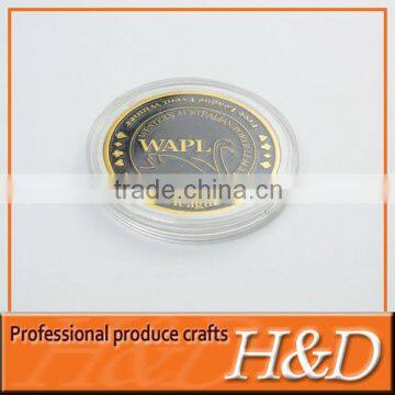 high quality collective metal coin with case