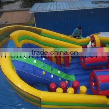 Boot Camp Inflatable Obstacle Courses/ Inflatable Obstacle Bouncer With Slide photo-5