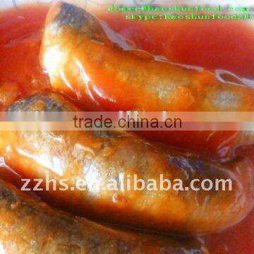 Canned Mackerel Fish In Tomato Sauce