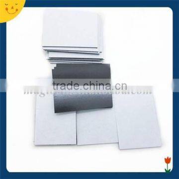 Custom size flexible adhesive rubber magnet