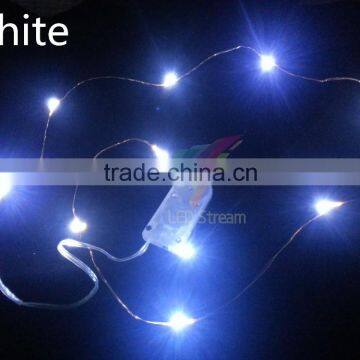Low Voltage Led 3.3ft Mini Silver Wire String Light / Led Copper Wire String Light / Led Rice Light