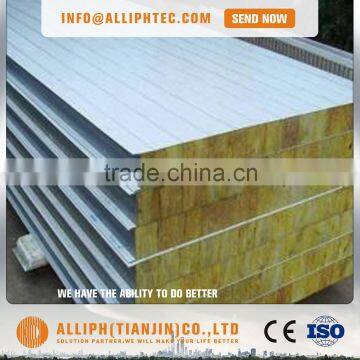 Decorative Rock wool sandwich wall and roof panels