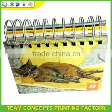 Promotional office table solar desk calender