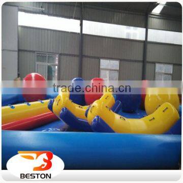 Beston indoor/outdoor inflatable mini swimming pool for kids