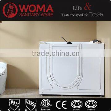 Q372 shower seat freestanding bathtubs corner tub shower combo