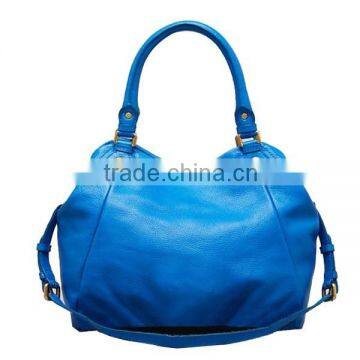 Customized Genuine Leather Cheap Zipper Open Handbag/ Tote Bag, Two Functions Bag MD5-071