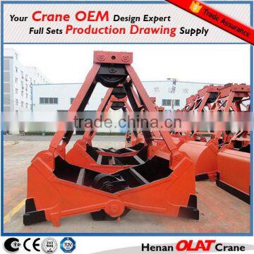 Customizable crane mechanical type single rope grab bucket