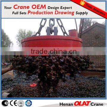 Carrier beam magnetic chuck Electromagnet chucks for overhead crane