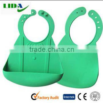 wholesale custom food grade silicon baby bibs for kids,silicone product oem BOB108