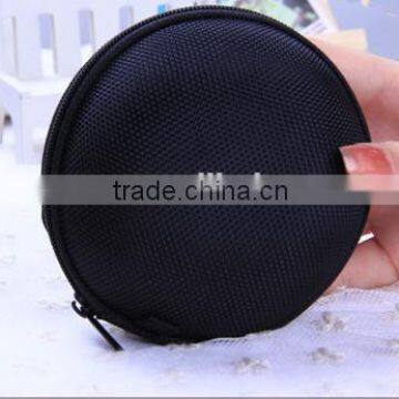 Anti shock Zip Closure Headphone/Earphone Carrying Case, Earphone Case