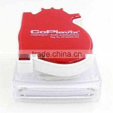 Memo Holder Heart Shape Memo Pad Dispenser for Medical Gift photo-2