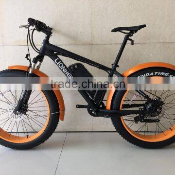 power fat tire electric mountain bike 350w brushless motor