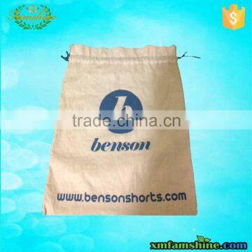 eco friendly customized natural washed canvas bag/canvas laundry bag