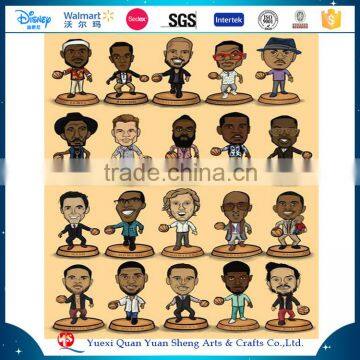 Polyresin Resin Customized NBA Bobble Head Doll