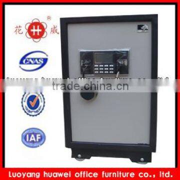 Full-assembled heavy duty safe deposit box with combination padlock