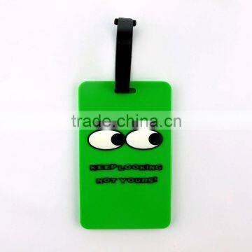Free Sample Template Airline Pvc Hard Plastic Luggage Tag to Print photo-2