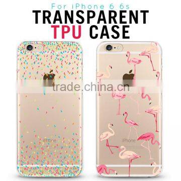 transparent printer cases android unlocked back case cover for i phone6 for iphone 7 for samsung S7