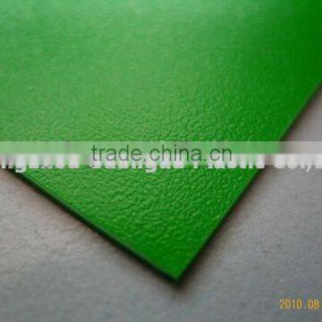 High quality green Matte PVC