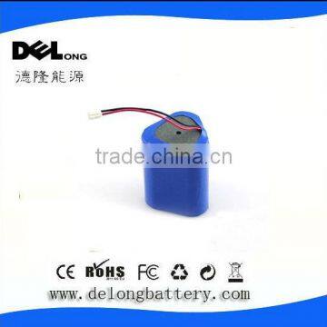 7800mAh 3.7V li-ion Battery cylindrical battery pack for Fishing Lights