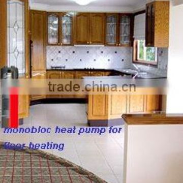 Floor heating heat pump +solar --Yieldhouse