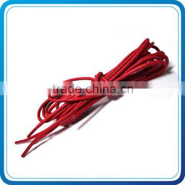 Factory Custom Wholesale Round Waxed Polyester Shoe Laces                        
                                                Quality Choice