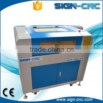 wood acrylic leather 80w laser engraving machine buyer SIGN-6040