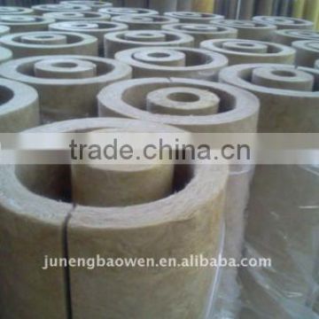 Preformed Mineral Wool Pipe Section for thermal insulation