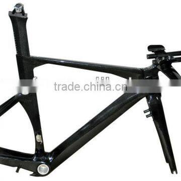 Brand new hot aero design carbon tt bicycle frame