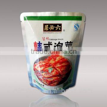 Customized Plastic Stand up Bag/Kimchi Packaging Bag