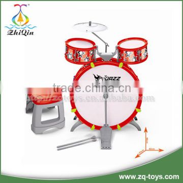 Good quality kids jazz drum set kid drums toys baby music drum toy for wholesales