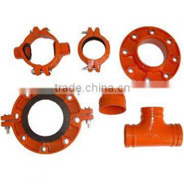 Ductile Iron Grooved pipe Fitting