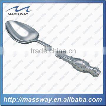 Custom Die Casting Zinc Alloy Dragon 3D Metal Spoon