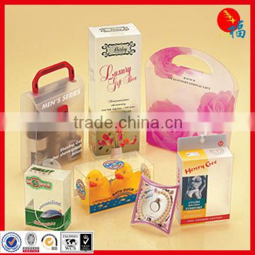 plastic folding box clear