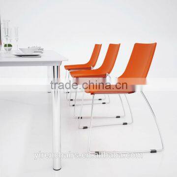 leisure dining chair plastic dining chair set