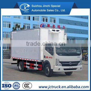 DongFeng 4X2 mini refrigerator truck, cold storage truck, carrier refrigerator truck