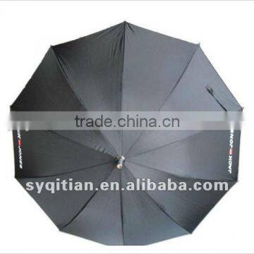 high quality straight umbrella black golf umbrellla