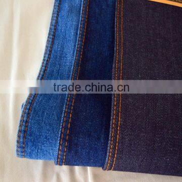 Cotton denim indigo blue color