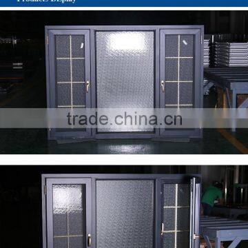 ROGENILAN 118 Series Transparent Impact Casement Used Aluminum Windows
