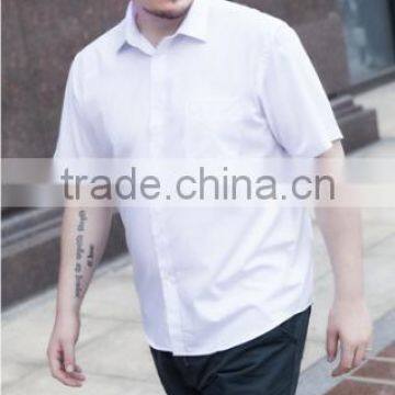 Men's Plus Size XXXL Etc Classical Casual Business Cotton Short Sleeve Shirt photo-3